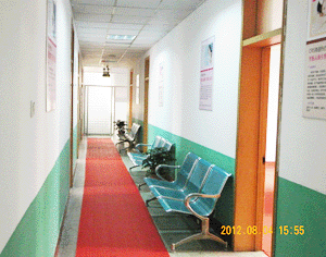常熟城南医院整洁的走廊